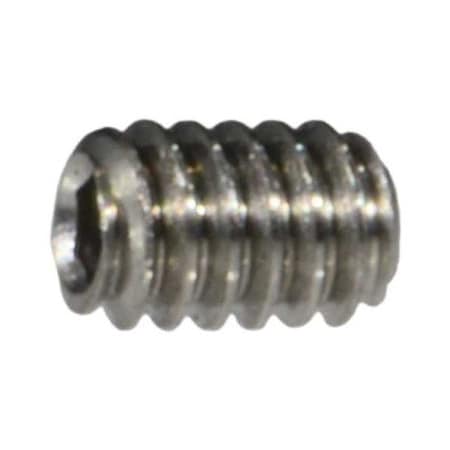 #0-80 X 3/32 18-8 Stainless Steel Fine Thread Hex Socket Headless Set Screws 1 12PK